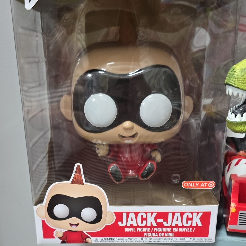 NEW In Box Hige Funko Pop Disney Jack-Jack Figure The Incredibles Baby